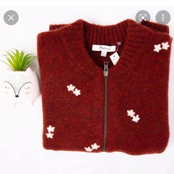 Madewell embroidered sweater - Picture 5 of 8